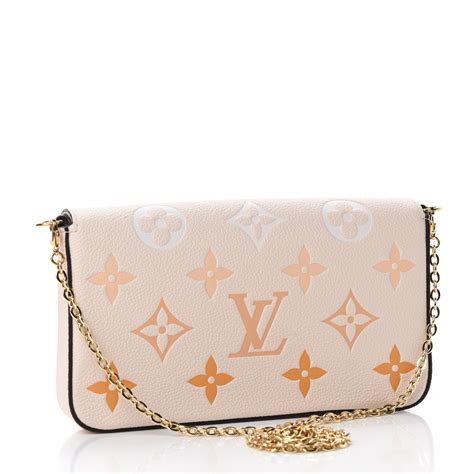 lv felicie pochette by the pool|LOUIS VUITTON Empreinte Monogram Giant Felicie Pochette .